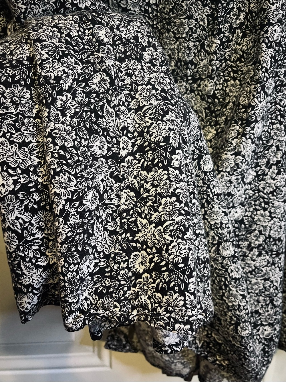 VTG 90s Compagnie Internationale Express Floral L Maxi Cottagecore Whimsigoth - Picture 6 of 10